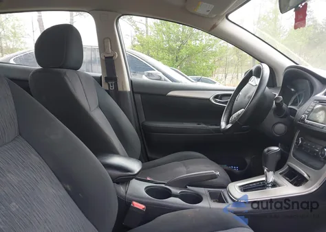 2015 Nissan Sentra Fe+ S/S/Sl/Sr/Sv из США, поврежденный, VIN 3N1AB7APXFL664310